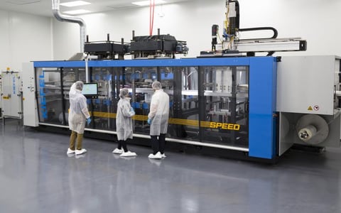 New tek pak facility clean room