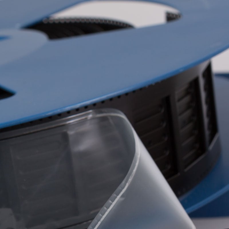 Close up Shot of Heat Activated Cover Tapes