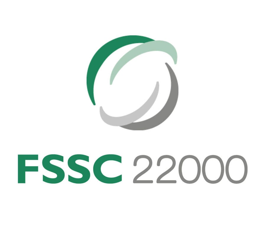 Green and Grey lines create the FSSC logo